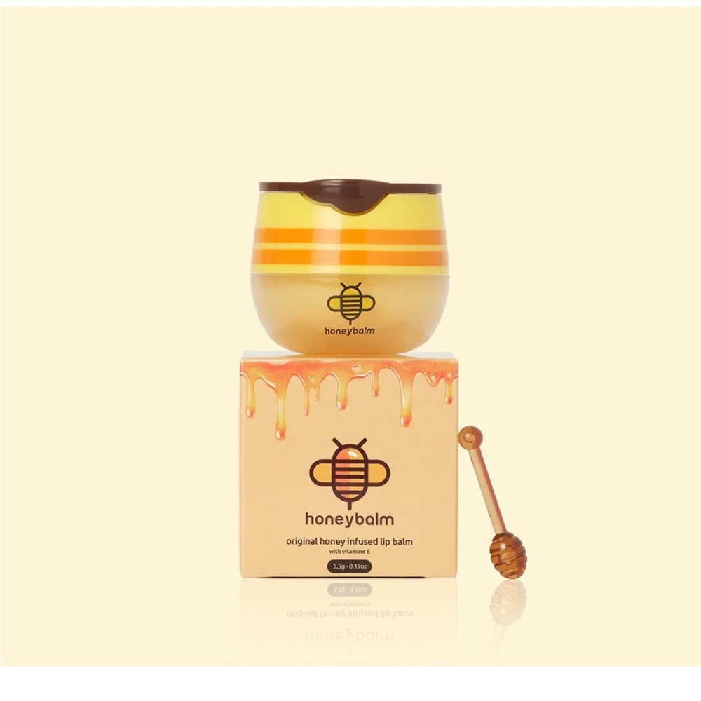 Honeybalm Lip Balm with Honey Dipper